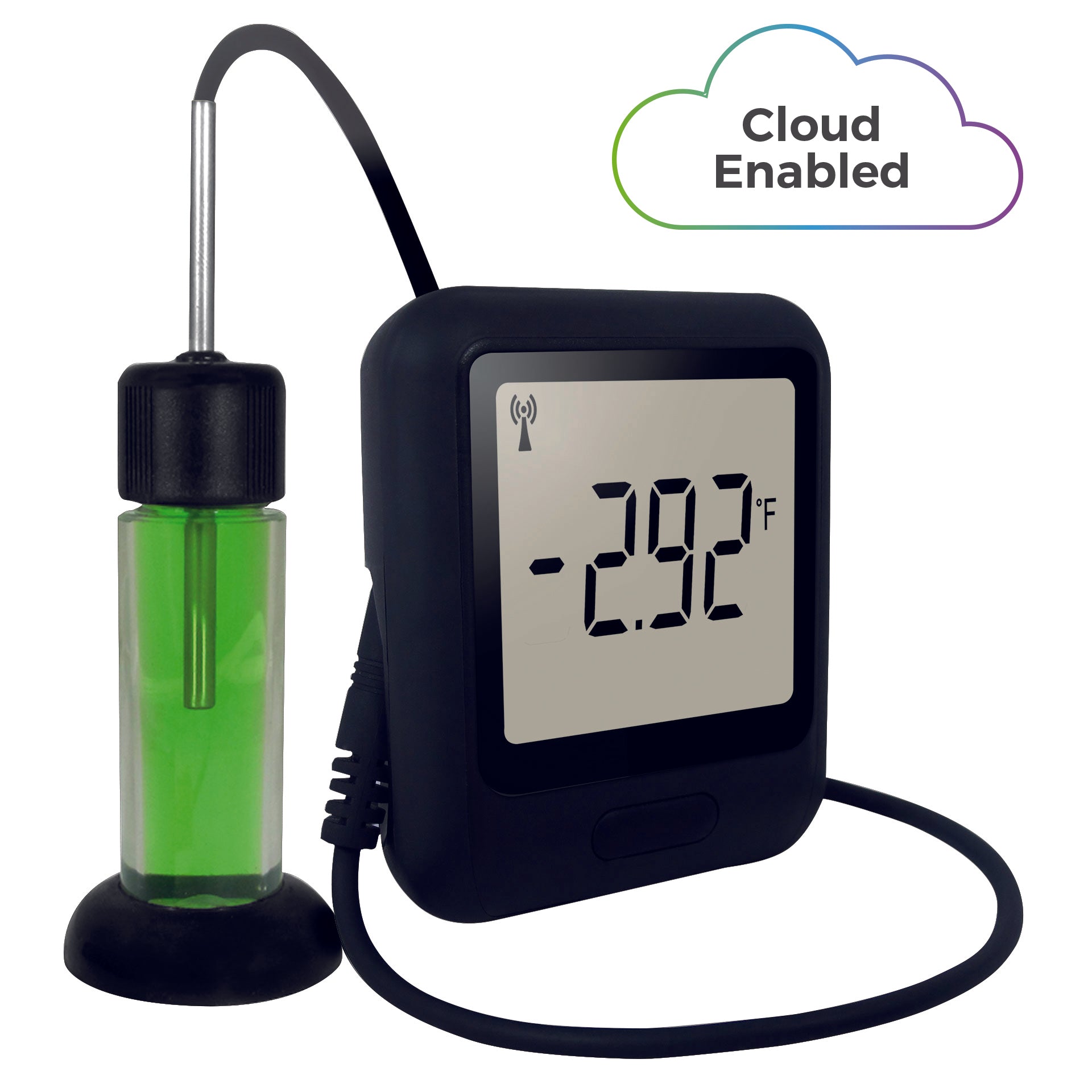 Lec High Accuracy External Thermistor Wifi Temperature Sensor Data Logger - Lec