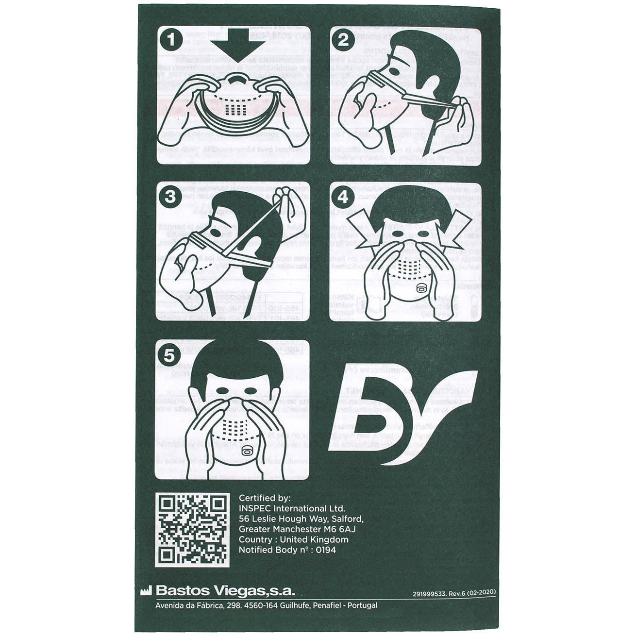 FFP2 Respirator - Category III PPE Certified x20 (EU Manufactured) - Discontinued