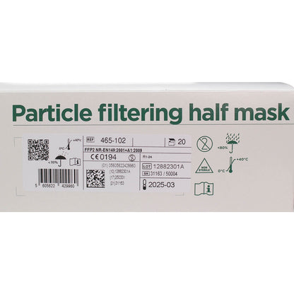 FFP2 Respirator - Category III PPE Certified x20 (EU Manufactured) - Discontinued