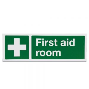 White cross - First aid room - Vinyl - Reliance