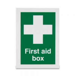 white cross and first aid box - Rigid - Reliance