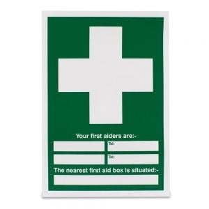 Your first aiders are & nearest first aid box - Rigid