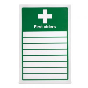 List of first aiders - Vinyl