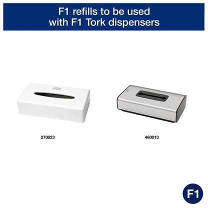 Tork Extra Soft Facial Tissues Premium 2Ply - 476417 - 24 Boxes x 100 Sheets - Tork