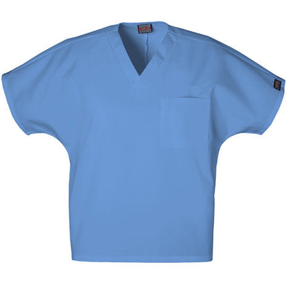Cherokee Unisex Scrub Top with Chest Pocket - 