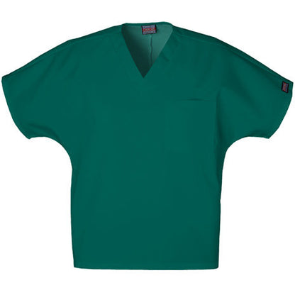 Cherokee Unisex Scrub Top with Chest Pocket - 