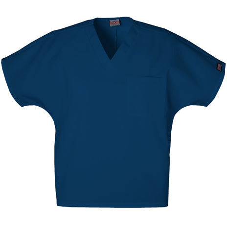 Cherokee Unisex Scrub Top with Chest Pocket - 
