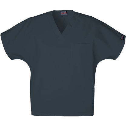Cherokee Unisex Scrub Top with Chest Pocket - 