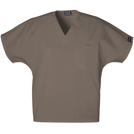Cherokee Unisex Scrub Top with Chest Pocket - 