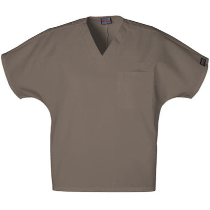 Cherokee Unisex Scrub Top with Chest Pocket - 