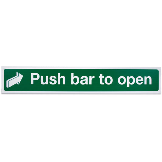 Push bar to open - Rigid - Discontinued