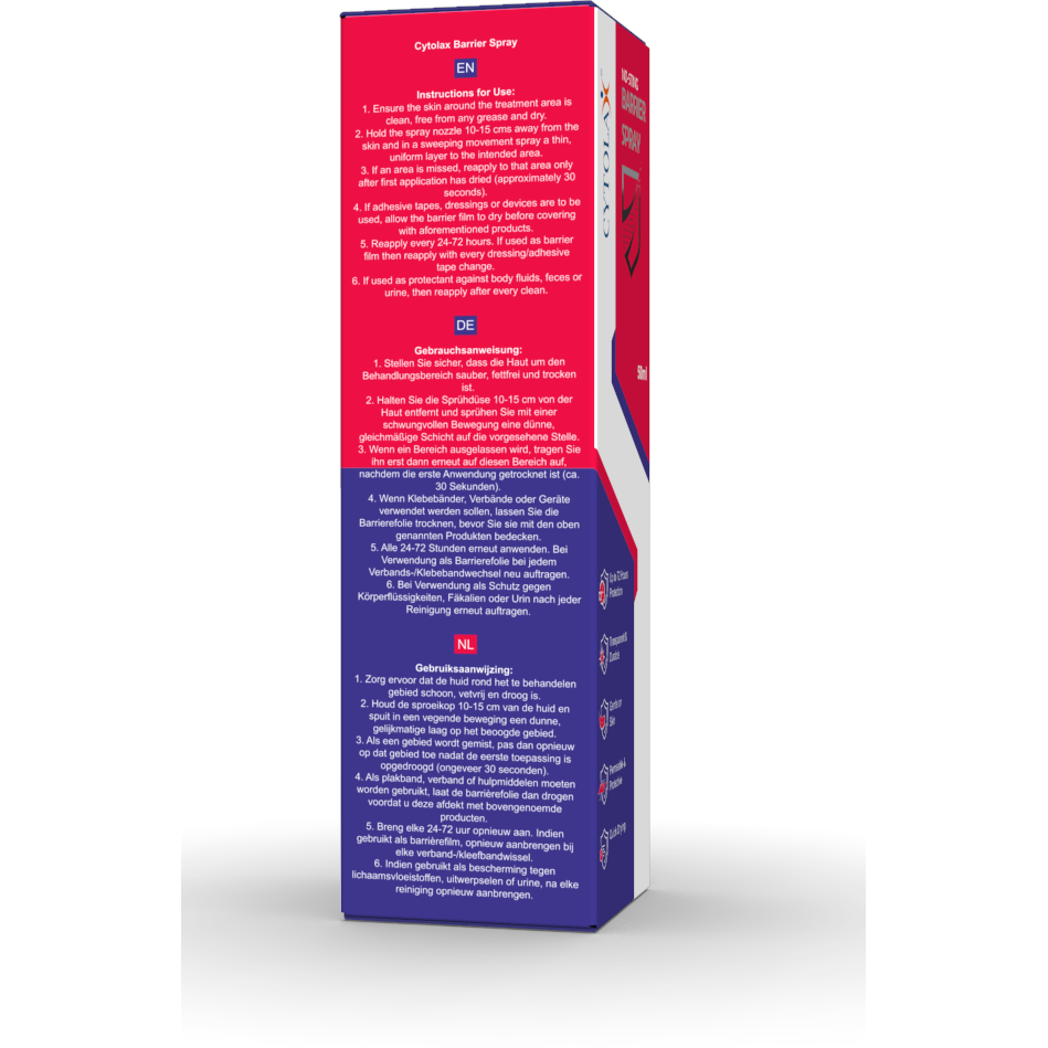 Cytolax No-Sting Barrier Spray Film 50ml – Medisave UK