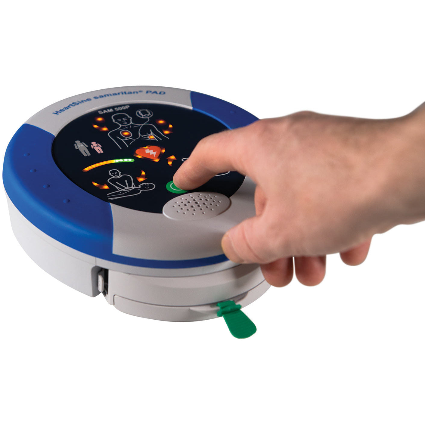 HeartSine Samaritan PAD 500P Semi Automatic AED Defibrillator with Carry Case