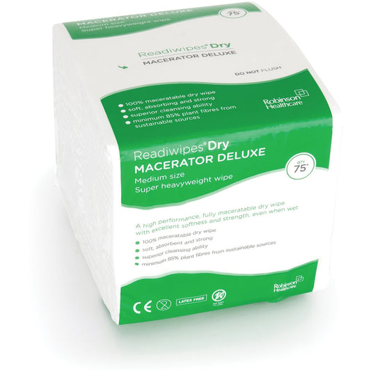 Readiwipes Macerator Deluxe Medium 75's - Robinsons