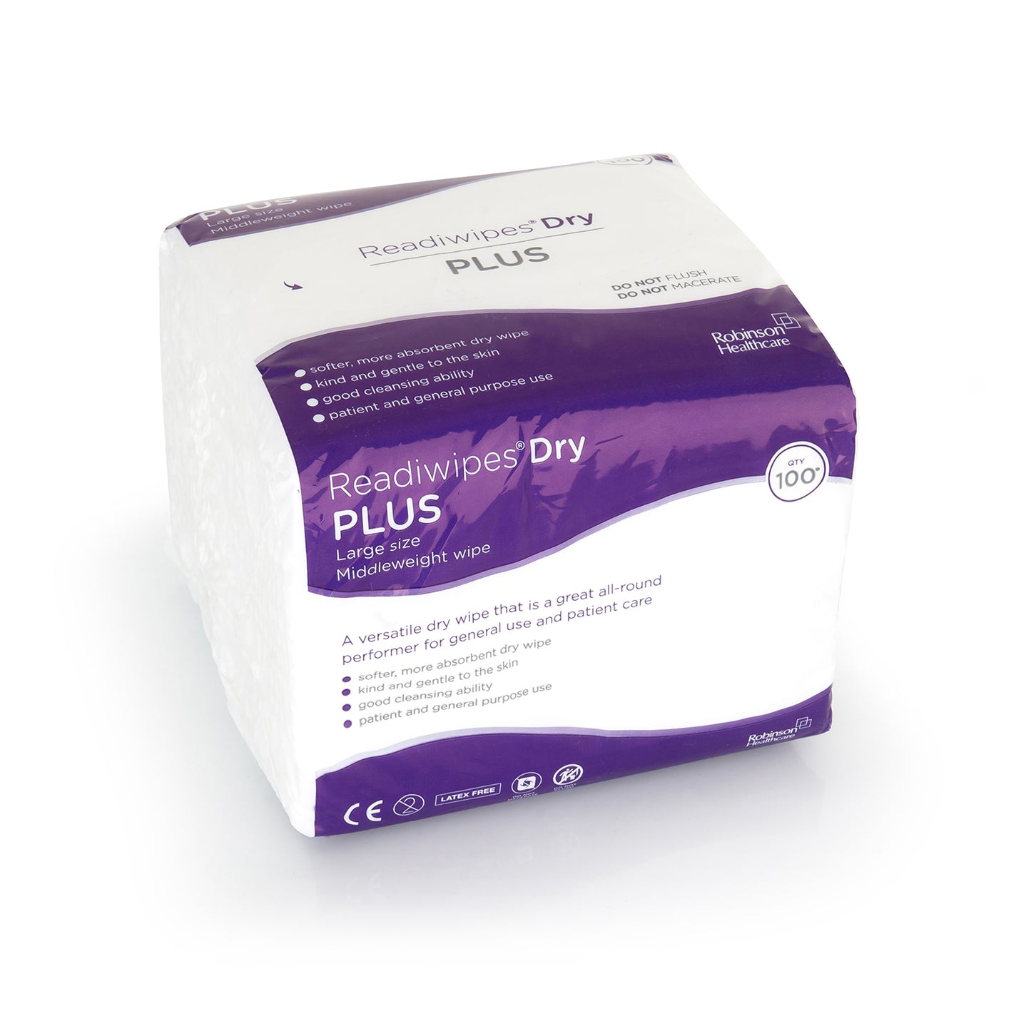 Readiwipes Dry Plus Large 100's - Robinsons