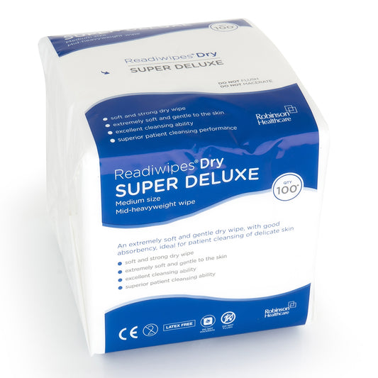 Readiwipes Dry Super Deluxe Medium 100's - Robinsons