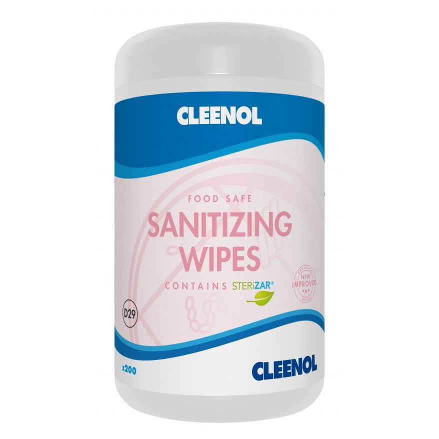 Clinell Sanitising Wipes - Tub of 200