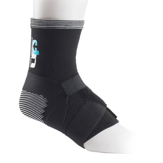 Elastic Ankle Support with Straps - 