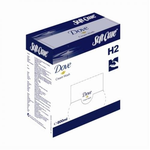 Soft Care Dove Cream Soap H2 - 800ml - Single - Soft Care