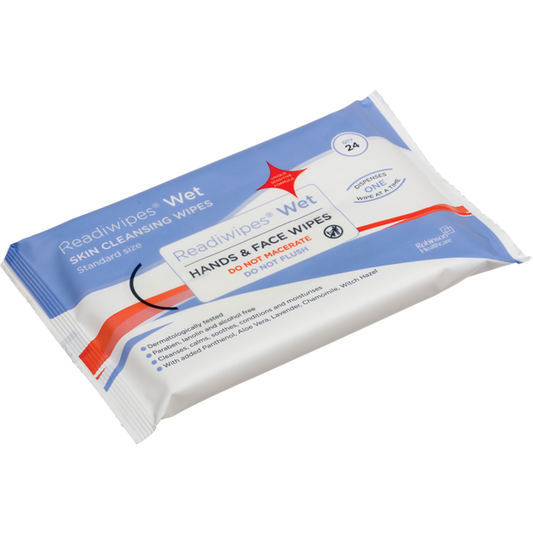Readiwipes Wet Hands & Face Wipes 24s Non Maceratable - Robinsons
