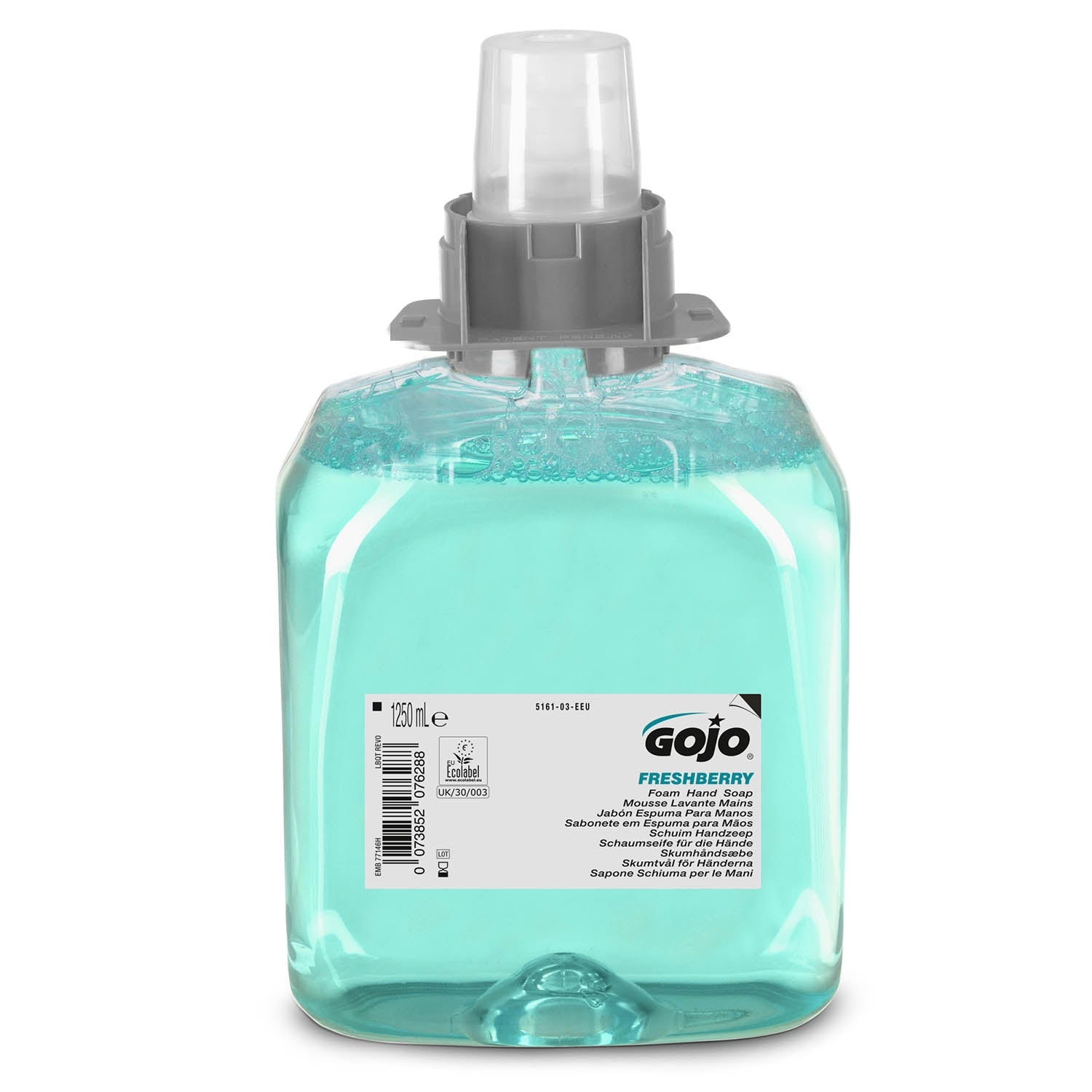 GoJo FMX Freshberry Foam Hand Soap (1250ml Refill) case of 3 - Bunzl Catering Supplies