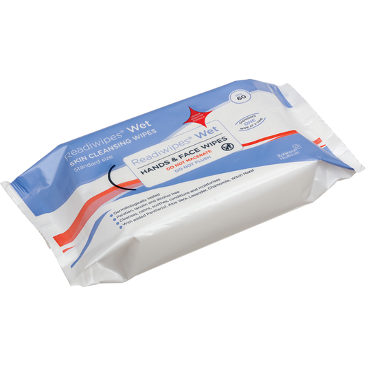 Readiwipes Wet Hands & Face Wipes 60s Non Maceratable - Robinsons