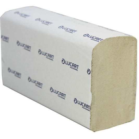 Eco Lucart Z-fold 2ply - Havana 22.5cm x 24cm (864043) - Pack 200 - Paperline