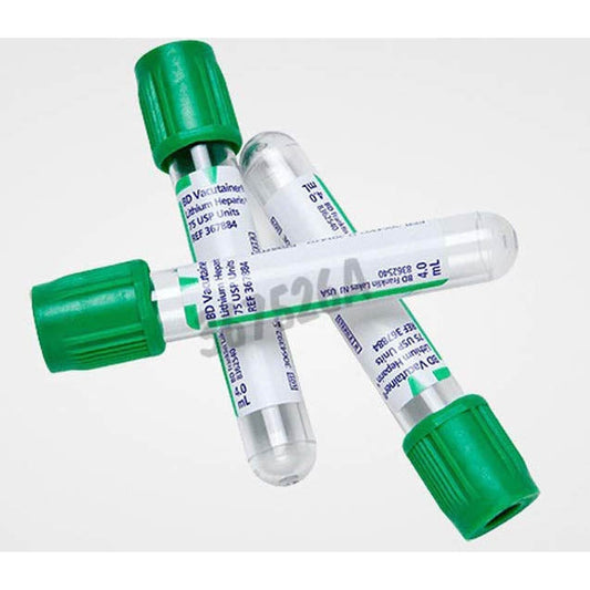 BD Vacutainer™ Heparin Plasma Tubes - 10ml - Pack of 100