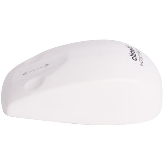 Clinell CMS1B Silicone Mouse, White - CLEARANCE - Clinell