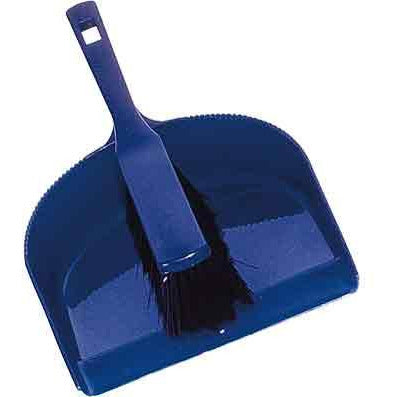 Plastic Dustpan and Brush - 
