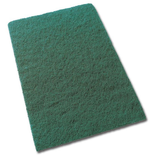 Green Scouring Pads - Pack of 10 - 