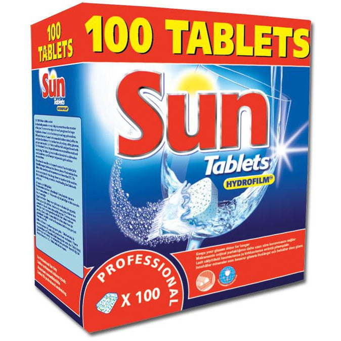 Sun Professional Dishwashing Tablets x 100 – Medisave UK