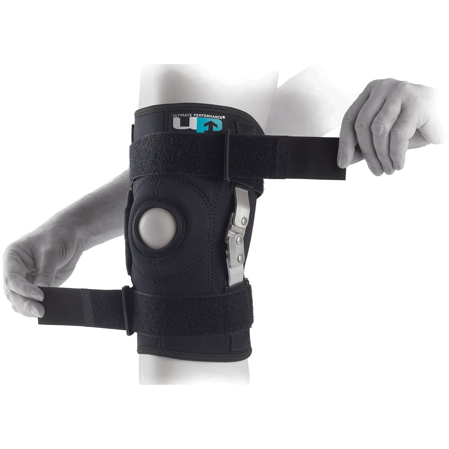 Hinged Knee Brace with Tri-Axial Hinges
