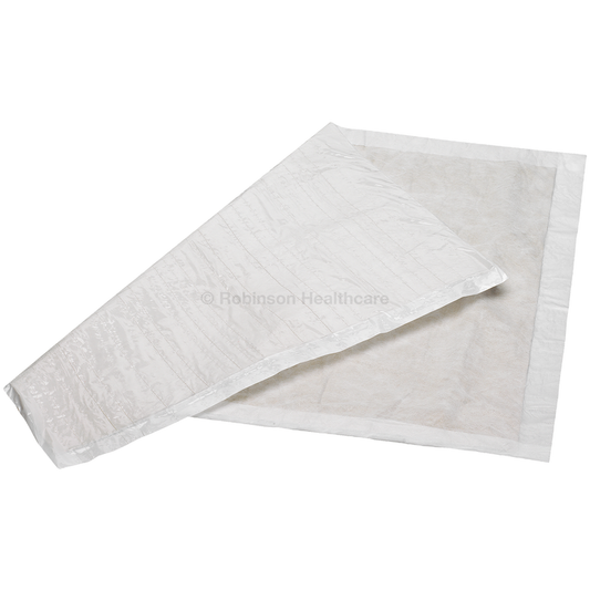 Disposable Bed Pad 5 Ply - Large 57 x 75cm x 100  (4 packs of 25) - Robinsons