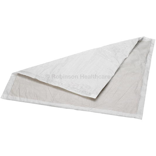 Disposable Bed Pad 5 Ply - Medium 57 x 57cm x 100 - Robinsons