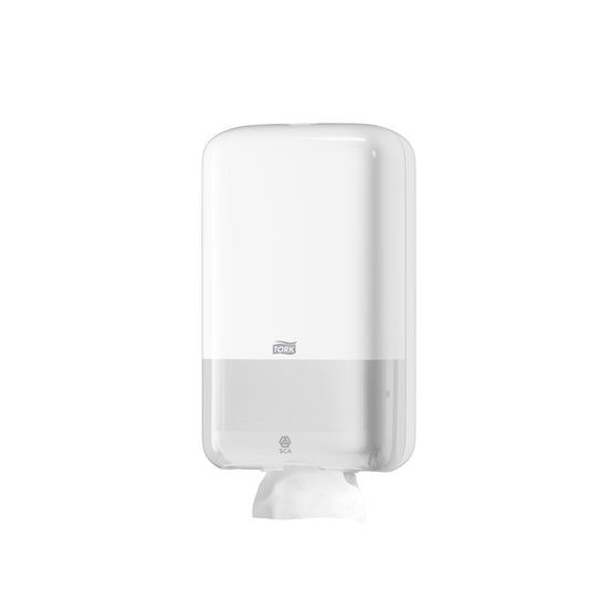 Tork Folded Toilet Paper Dispenser - White - Tork