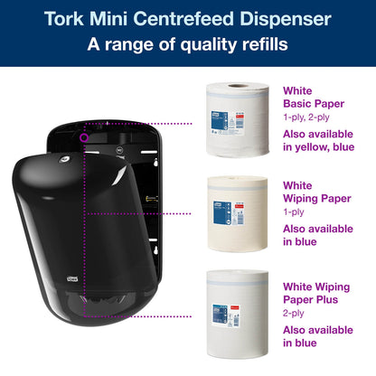 Tork Centrefeed Dispenser - Black - Tork
