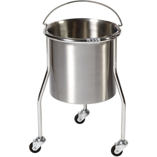 Bucket stand with bucket, 18 litre capacity
