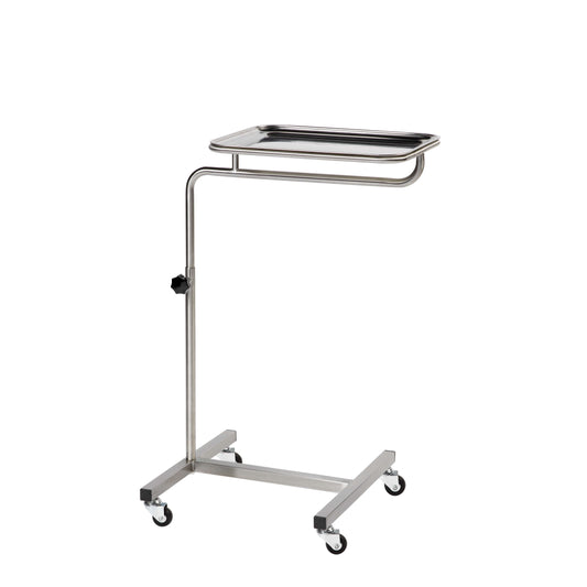 Sunflower Medical Mayo table, adjustable height, 4 castors - Sunflower