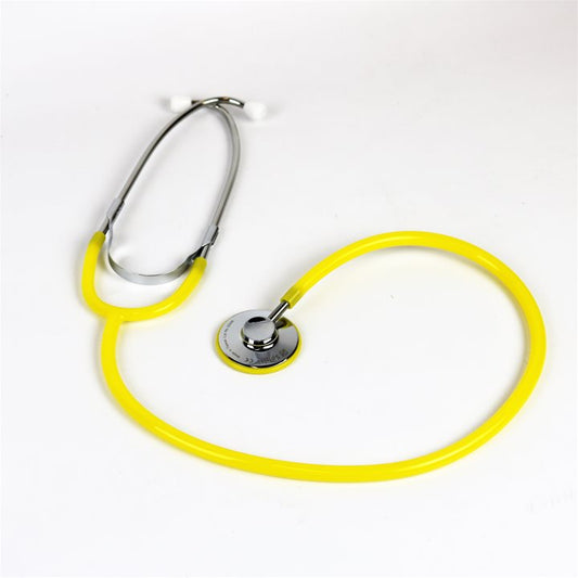 Lightweight Single Head Nurses Stethoscope (Yellow)