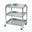 Stainless Steel Surgical Trolley 66x52x86cm (3 x S. Steel Trays)