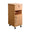 Sunflower NHS Bedside Cabinet with Locking Drawer and Locking Cupboard - Beech