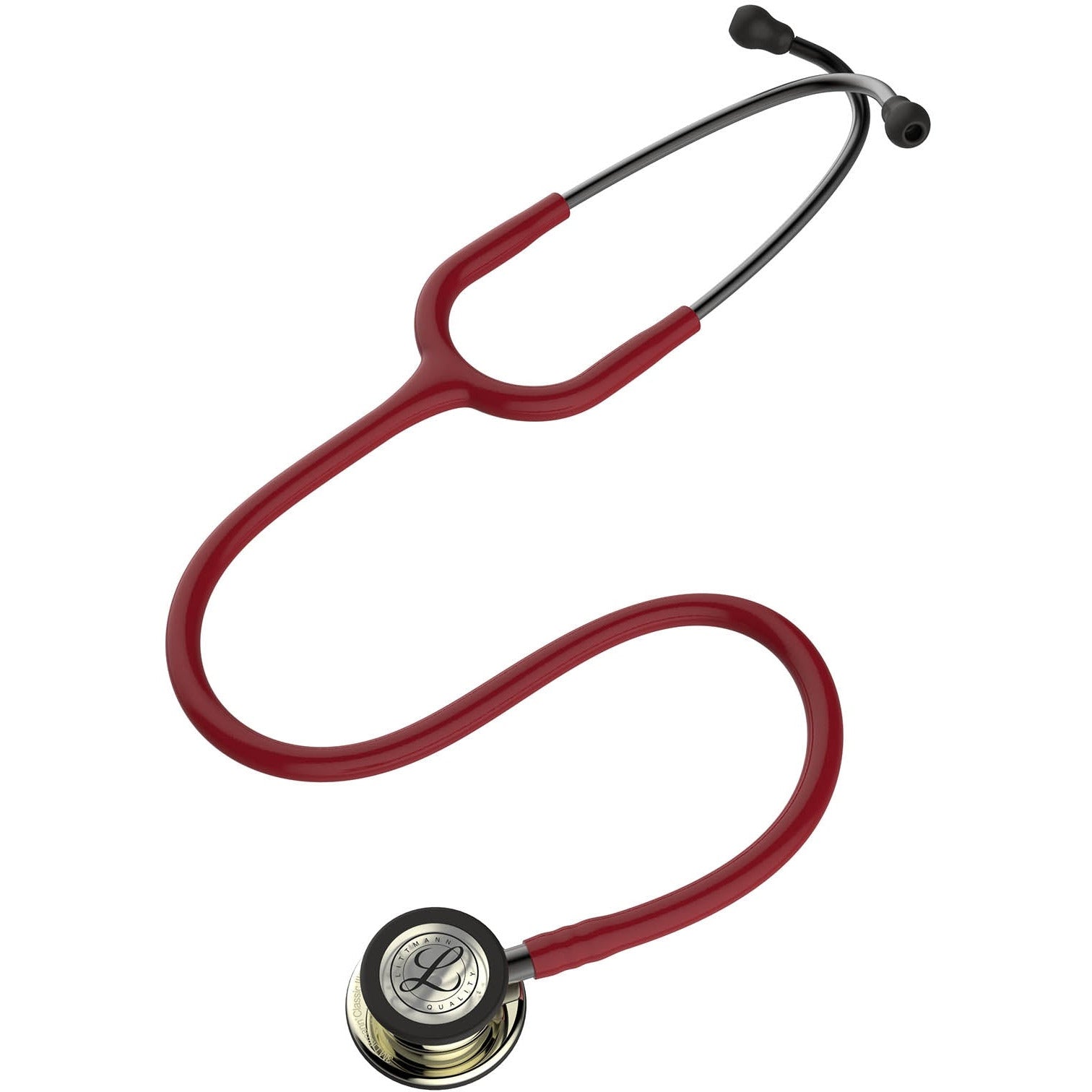 Littmann Classic III Monitoring Stethoscope: Champagne & Burgundy 5864 - Littmann Stethoscopes