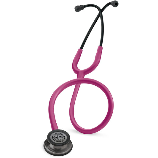 Littmann Classic III Stethoscope: Raspberry - Smoke Finish 5871 - Fresher Voucher - Littmann Stethoscopes