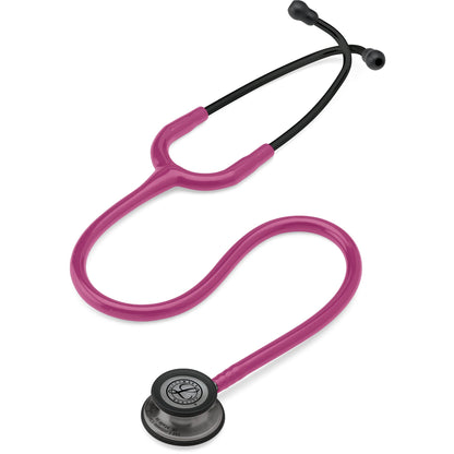 Littmann Classic III Monitoring Stethoscope: Raspberry - Smoke Finish 5871 - Littmann Stethoscopes
