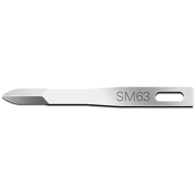 Surgical Scalpel Blade SM63 - Stainless Steel - PK25