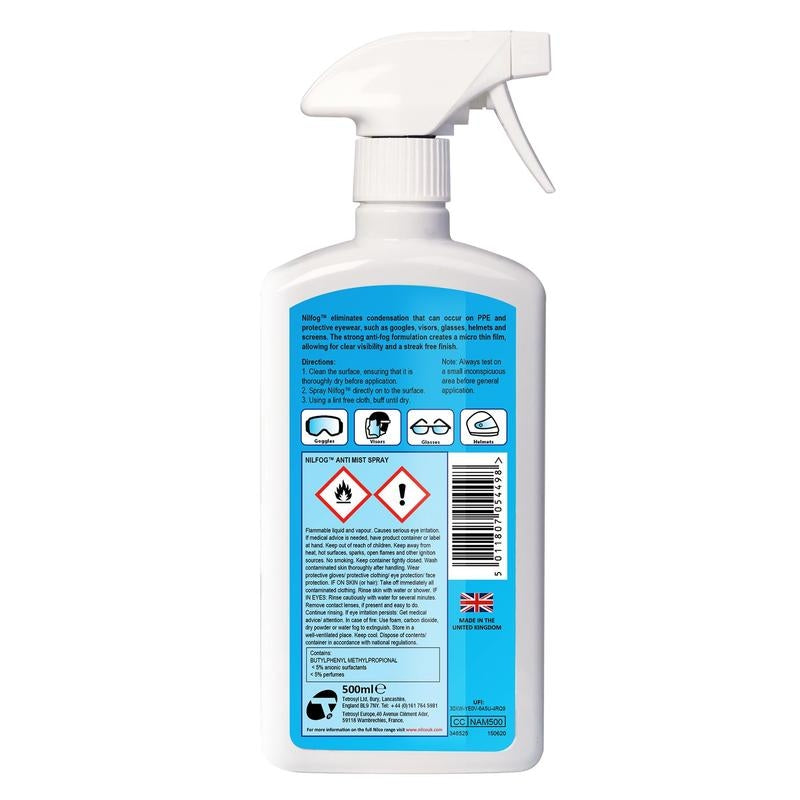 Anti-Mist Anti-Fog Spray 500ml - Discontinued