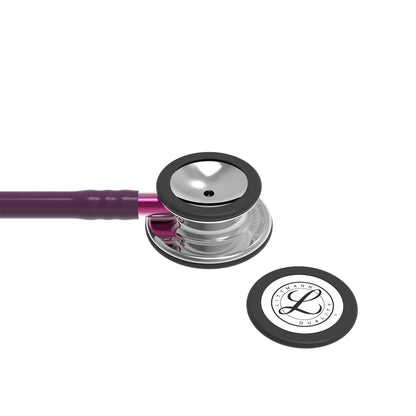 Littmann Classic III Monitoring Stethoscope: Mirror & Plum - Pink Stem 5960 - Littmann Stethoscopes