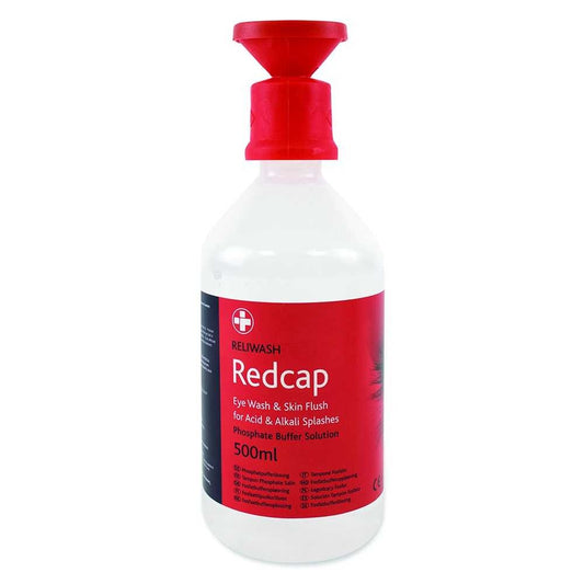 Reliance Redcap Eye Wash and Skin Flush Including Eyebath Cap