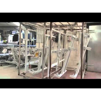 Plinth 2000 Bariatric Podiatry Chair with Divided Legs - 